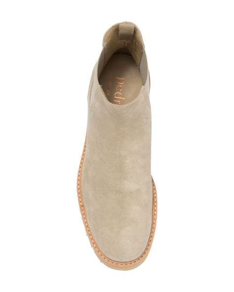 Pedro Garcia Silva Lug Chelsea Boot In Natural Lyst