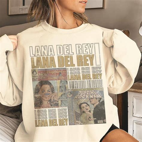 Lana Del Rey Streetwear Gifts Shirt Hip Hop S Vintage Retro Graphic