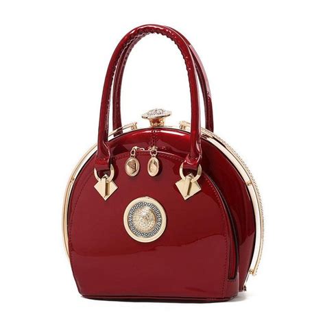 Fashionable High End Handbags With Bright Leather For A Noble And