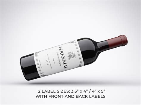 Wine Label Template, Vintage Red Wine Label, Luxury Wine Labels, Wine ...