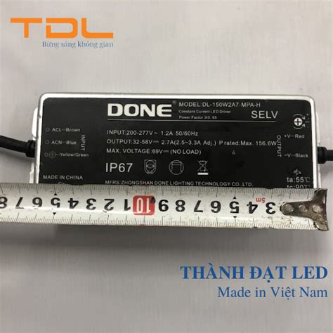 Nguồn Driver Done 200w DPL DL 200W4A2 MPA H denledtdl