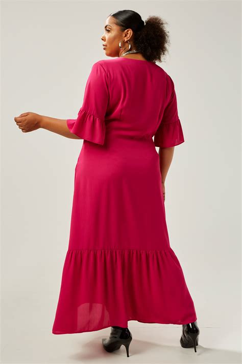 Vestido Mature Pink Rery Roupa Feminina Plus Size