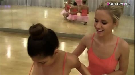 Pretty Ballerinas Intimate Lesbian Sex In Ballet Studio GizmoXXX Video