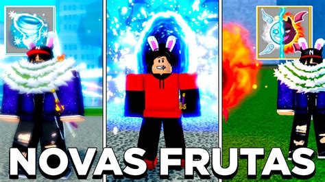 TESTEI TODAS AS NOVAS FRUTAS Do UPDATE 18 Do BLOX FRUITS YouTube