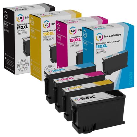 Used LD Products Compatible Ink Cartridge Replacement For Lexmark 150XL