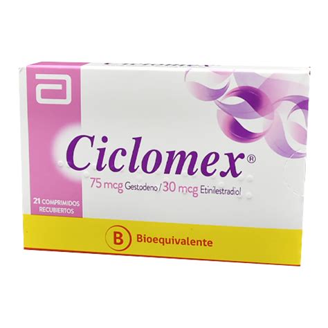 Ciclomex X 21 Comprimidos Recubiertos Abbott EcoFarmacias