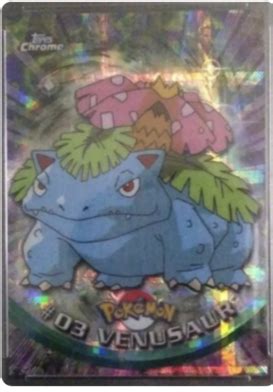 Venusaur Topps Series Pokemon Card