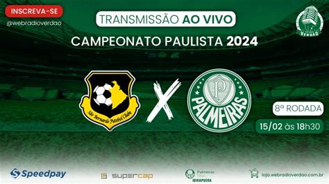 AO VIVO São Bernardo x Palmeiras Emoção Garantida na 8ª Rodada do