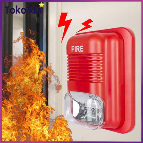 Jual Tanda Kebakaran Alarm Darurat Horn Strobe Fire Alarm Siren