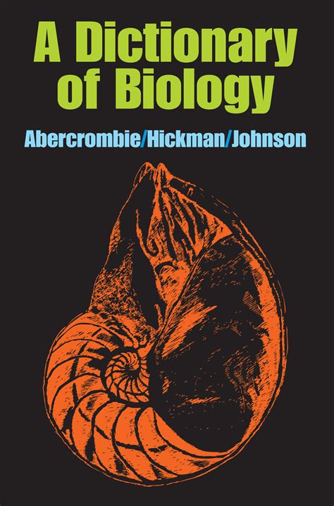 A Dictionary of Biology | Taylor & Francis Group