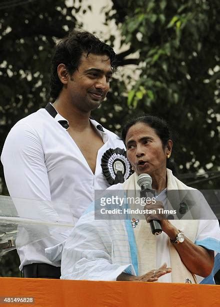 128 Mamata Banerjee Addresses Tmc Martyrs Day Rally At Esplanade Stock