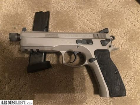 ARMSLIST For Sale CZ 75 SP 01 Suppressor Ready