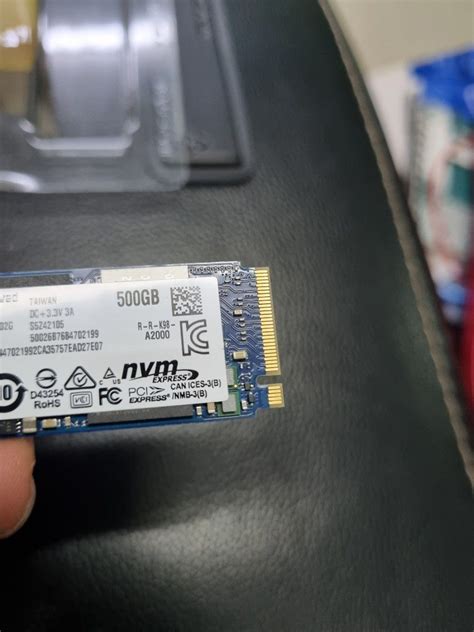 Kingston A2000 500GB NVME SSD Computers Tech Parts Accessories