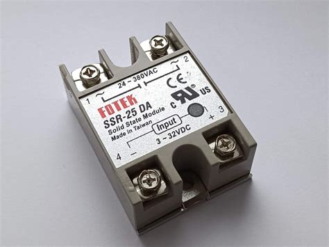 Solid State Relay Module SSR 25A 40A 75A AA DA DD AC DC Heatsinks