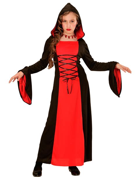 Déguisement comtesse rouge et noire fille Halloween Deguise toi