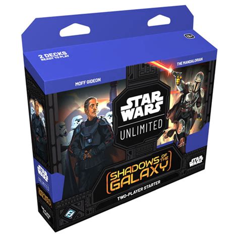 Star Wars Unlimited Shadows Of The Galaxy Two Player Starter Trading