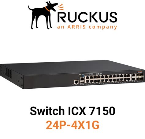 Ruckus ICX 7150 24P Switch ICX7150 24P 4X1G EnBITCon Systemhaus