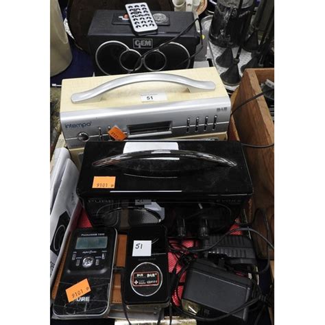 Assortment Of Radios Including A Pure Evoke An Intempo Dab Radio