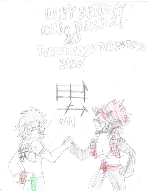 Mha Happy Birthday Kirishima And Tetsutetsu 2023 By Chaoscontrolmaster