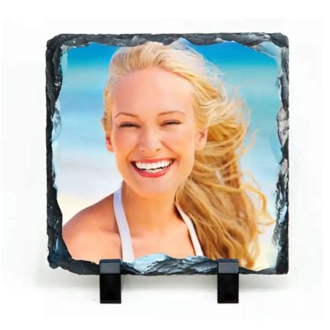 Square Rock Sublimation Pictures Printed New Products White Sublimation