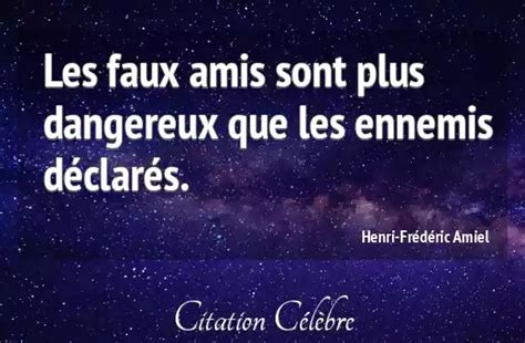 Les Faux Amis Citation Citation De Sagesse