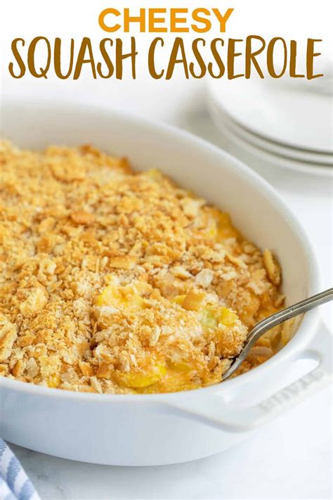 Cheesy Squash Casserole Artofit