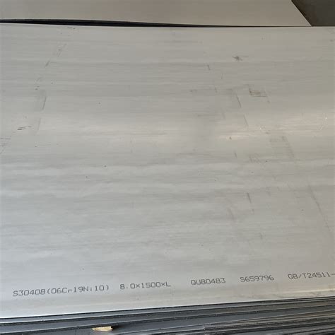 JIS SUS X Hot Rolled Stainless Steel Sheet Mm Mm