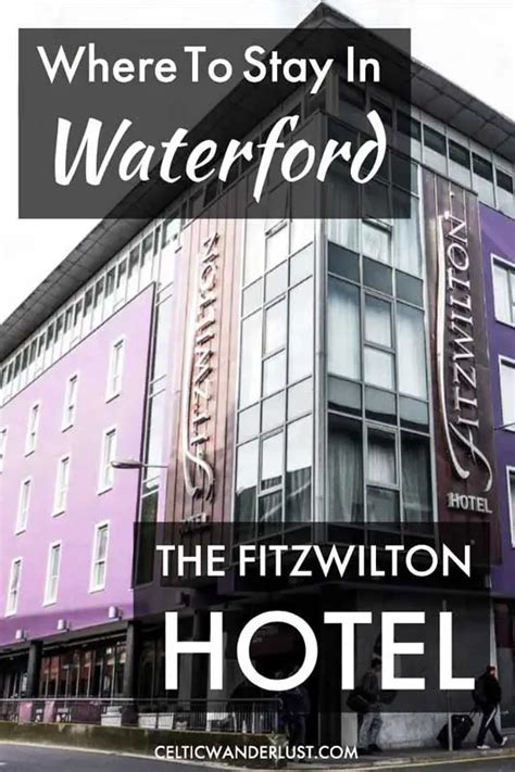 Where to Stay in Waterford, Ireland | The Fitzwilton Hotel