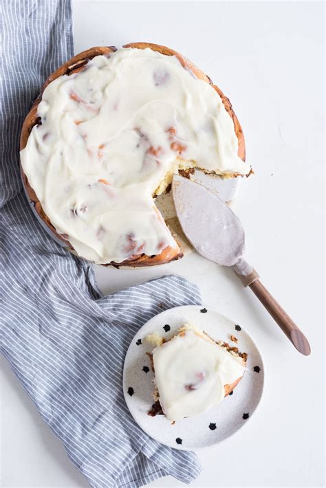 Overnight Cinnamon Buns with Cream Cheese Frosting - Cloudy Kitchen