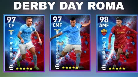 Upcoming Monday Confirmed Derby Day Roma Pack In Efootball 2023 Mobile