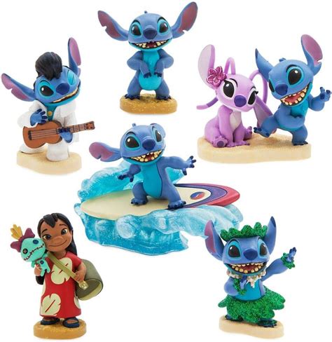 Disney Lilo Stitch Figurine Play Set Amazon Fr Jeux Et Jouets