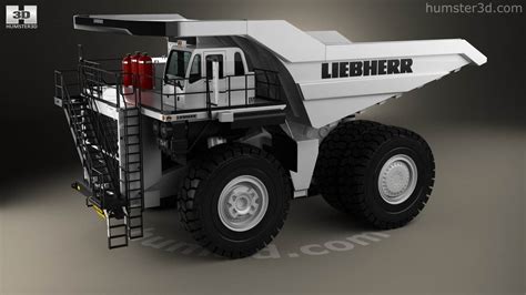 View Of Liebherr T Dump Truck D Model Dmodels Store