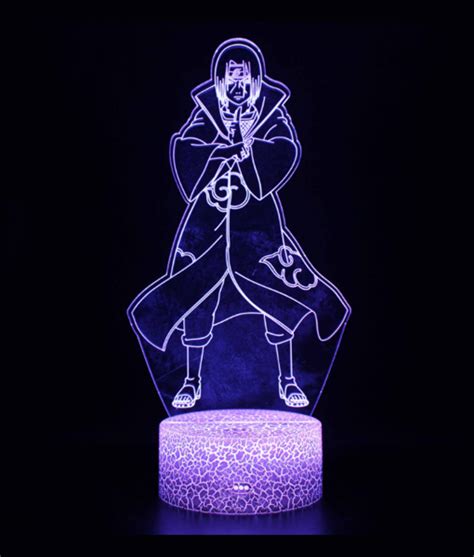 Anime Figure Uchiha Itachi Naruto Led D Night Light Color Acrylic