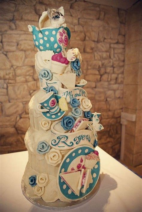 Choccywoccydoodah Wedding Cake From The Hilarious Fiona And Steve