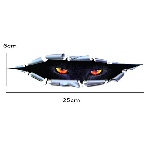 Funny 3d Peeking Stickers For Car Bumper Window Vinyl Decal Sticker