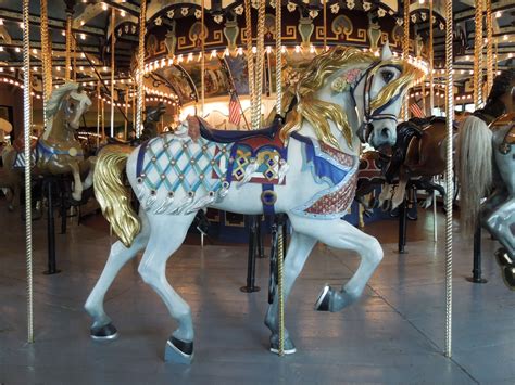 Merry Go Round Painted Horse 3 Carousel Horses Horse Posters