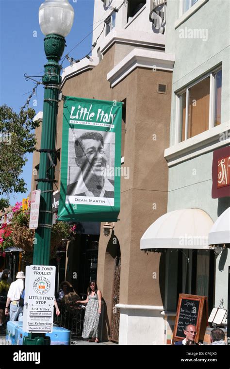 Images Of San Diego California Little Italy Stock Photo Alamy