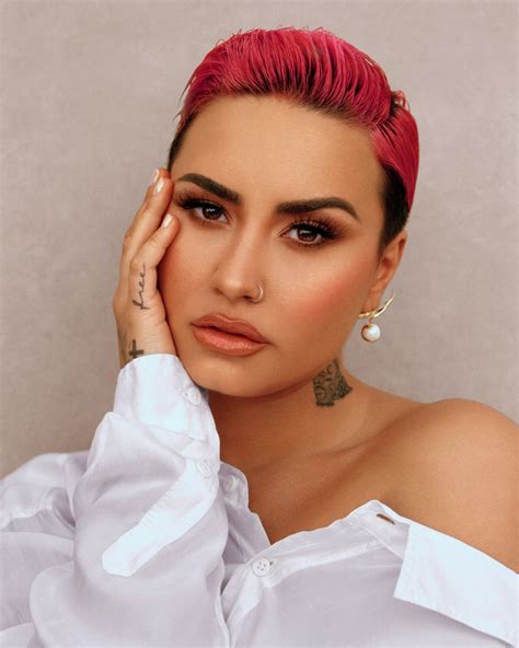 Demi Lovato For Glamour Magazine March 2021 Hawtcelebs