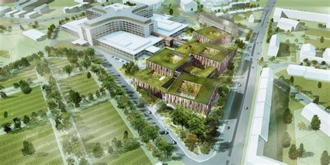 Helsingborg Hospital Extension Winning Proposal Schmidt Hammer Lassen