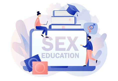 Sexual Education Concept Online Sexual Health Lesson For Tiny People Contraception And