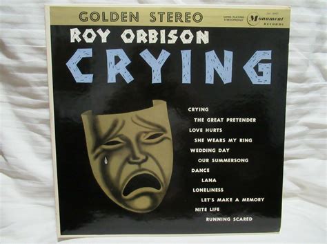 popsike.com - ROY ORBISON CRYING ORIGINAL SUPER RARE 1961 STEREO SM ...