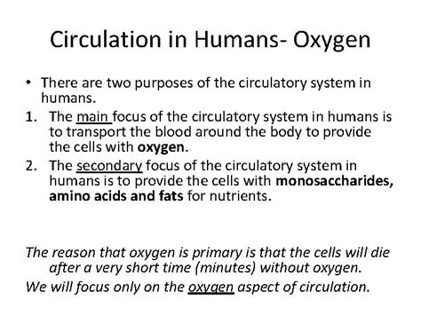 The Circulatory System Chapter 9 The Circulatory System