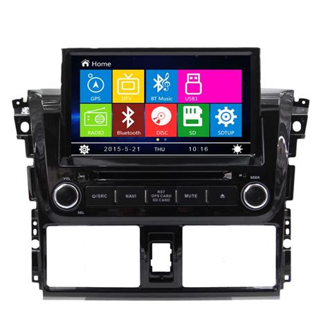 Inch Hd High Quality Car Vehicle Dvd Gps Player Head Unit For Toyota