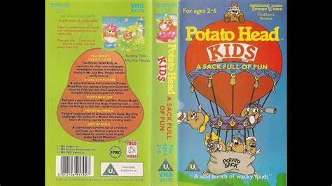 Original Vhs Opening Potato Head Kids A Sack Full Of Fun Uk Retail