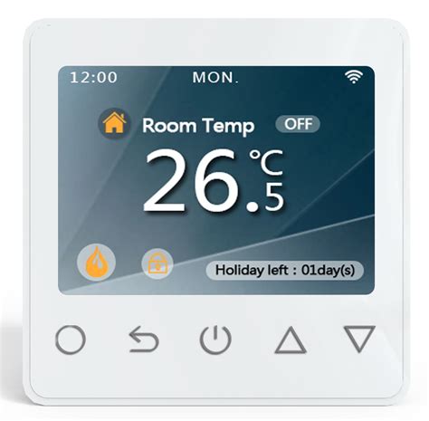 Wifi Electric Underfloor Heating Thermostat (White)