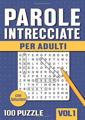 Parole Intrecciate Crucipuzzle Per Adulti Puzzle Con Parole