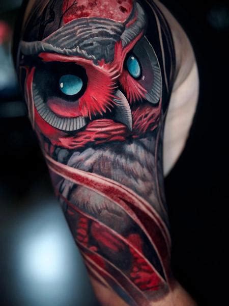 Owl by Jose Baena: TattooNOW