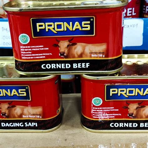 Jual Pronas Corned Beef Kornet Sapi Pronas Kornet Sapi Kornet