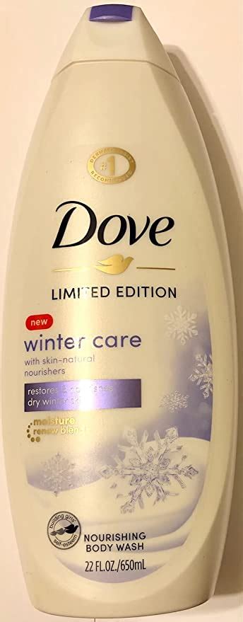 Dove Nourishing Body Wash Limited Edition Winter Care Net Wt 22 Fl Oz 650 Ml