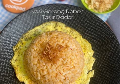 Resep Nasi Goreng Rebon Telur Dadar Oleh Agustina Erlinda Cookpad